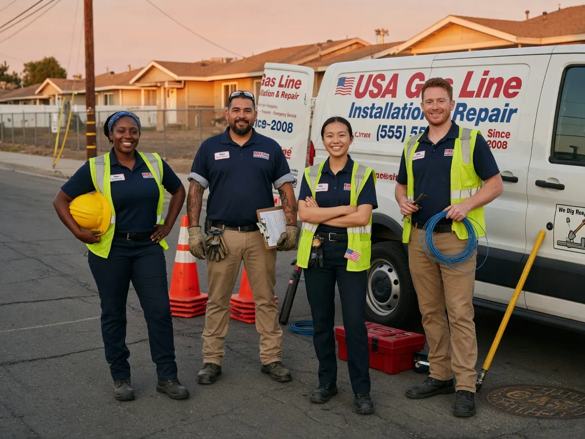 Gas Line Installation company in Brewster, OH